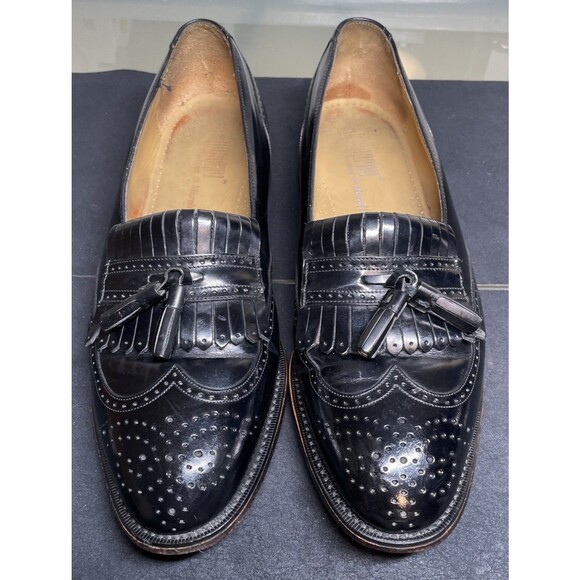 Johnston & Murphy black loafers with tassel, only worn 1x Men main image 3